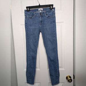 Paige Verdugo Ankle Women's Classic Blue Skinny Jeans Size 27